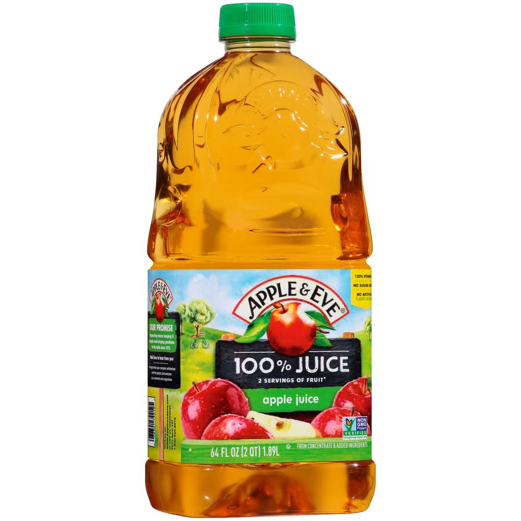 Apple & Eve 100% Apple Juice, 64 fl oz - Walmart.com