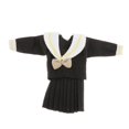 thumbnail image 1 of Ropa de muñeca pulgadas para muñeca de 1/6, traje escolar para niña DZ, ropa de muñeca , vestido, juguete Baoblaze Uniforme escolar de muñeca de 12 pulgadas, 1 of 8