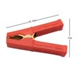 thumbnail image 4 of SHAR Jatiler Heavy Duty Pure Copper Alligator Clips for Car Battery Jump Leads (2pcs), 4 of 5
