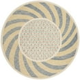 thumbnail image 4 of SAFAVIEH Novelty NOV108A Handmade Ivory Blue / Rose Rug, 4 of 4
