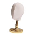 thumbnail image 4 of Milaget Display Head with Base Hat Display Stand Holder for Glasses Headwear Gold Bottom, 4 of 9