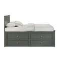 thumbnail image 4 of Picket House Furnishings Santino Full Captains Bed in Gray, 4 of 8