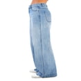 thumbnail image 4 of Women‘s Jeans All-Match Breathable Wide-Leg Pants with Pockets, 4 of 6