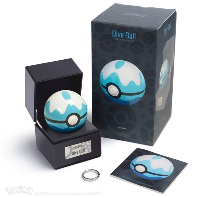 Pokemon Réplique de Balle de Plongée Moulée sous Pression