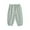 Green, variant on Toddler Girls Boys Solid Cotton Harem Pants Summer Baby Basic Loose Long Bloomer Trouser Elastic Pants Green 12-24 Months