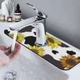 thumbnail image 7 of Kdxio Sunflowers Country Pattern Non-Slip Diatom Mud Faucet Drain Pad,Self Absorbent Mat for Kitchen Sink for Variety Kitchen & Bathroom Countertops, 7 of 7