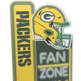 thumbnail image 4 of NFL Green Bay Packers Fan Zone Metal Sign for Man Cave, Office, or Game Room, 4 of 5