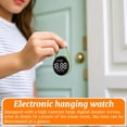 thumbnail image 3 of LED Electronic Hanging Watch Waterproof Luminous Digital Pendant Keychain Watch for Middle High Students Backpack Accessory, 1Pcs Gray, 3 of 5