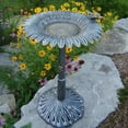 thumbnail image 5 of Oakland Living Corporation 5157-AP Sunflower Butterfly Bird Bath, 5 of 5