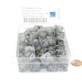 thumbnail image 2 of Light Smoke Borealis Dice Luminary with Silver Numbers D8 Aprox 16mm (5/8in) Pack of 50 Wondertrail, 2 of 2