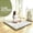 Grey, variant on 1PC 3 Inch Foldable Soft Mattress Pad, Pattern Style Portable Camping Travel Mat, Car Seat Cushion, Polyester Japanese Tatami Floor Mat, Floor Bedding for Bedroom Study Living Room