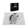 thumbnail image 4 of Ambesonne Inspirational Jigsaw Puzzle, Penguin and Words, Heirloom-Quality Fun Activity for Family Durable Cardboard, 1000 pcs, Black White, 4 of 6