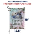 thumbnail image 5 of America Forever Pet Memorial Garden Flag - Pet Forever Missed, Lost Pet Cat Dog Bereavement Remembrance - Double Sided Seasonal Yard Outdoor Decorative Flag - 12.5" x 18", 5 of 7