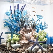 biOrb Medium Blue & Purple Plant Set - Aquarium Plant Decoration