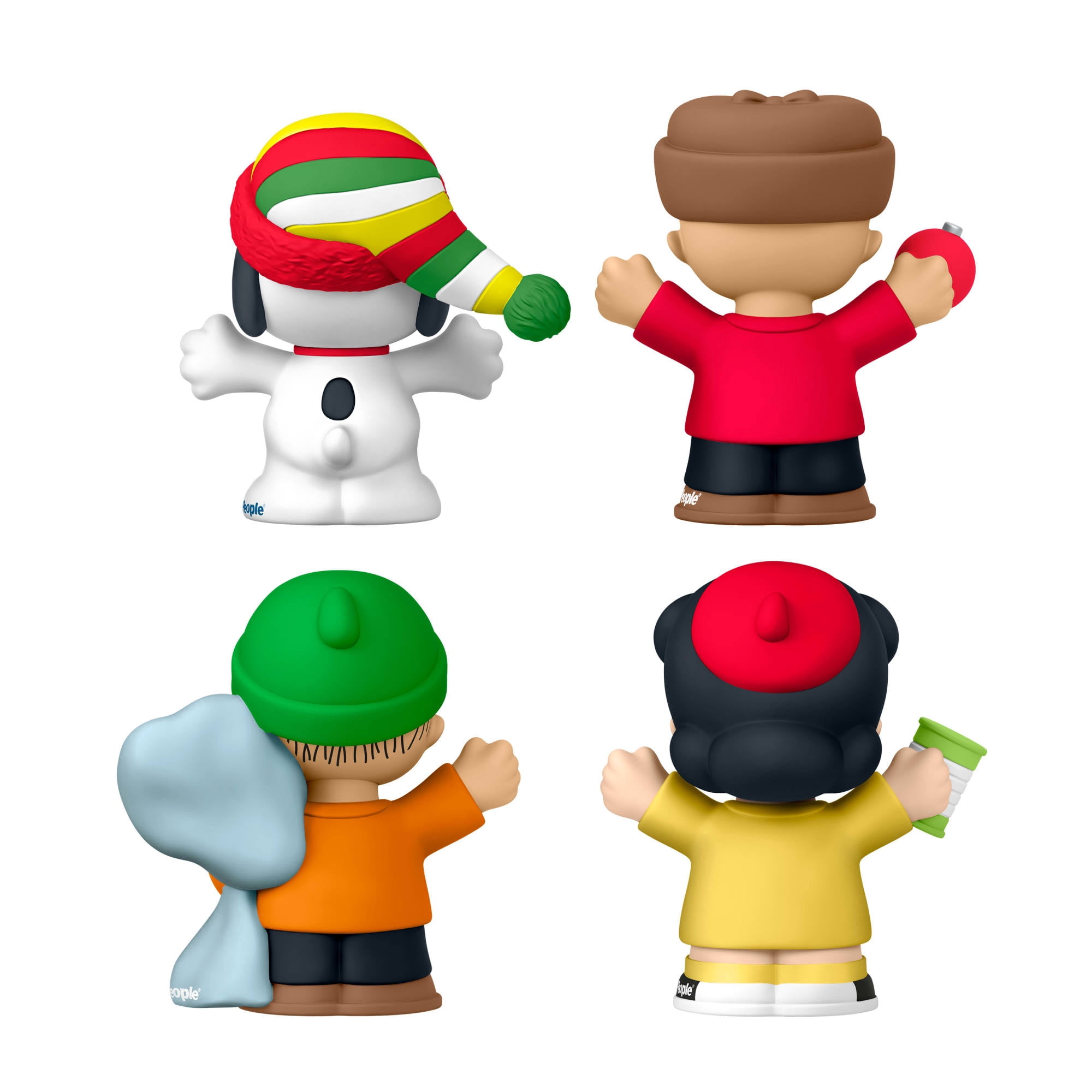 Little People Collector A Charlie Brown Christmas Special Edition Set for Fans, 4 Figures