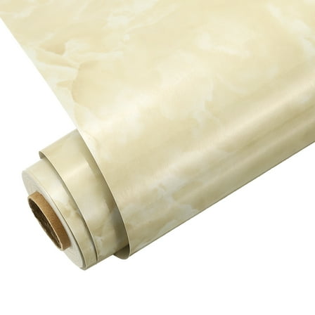 Uxcell Marble Contact Paper, 78.7x15.8 Inch Peel Stick Countertop Self Adhesive for Kitchen Cabinets and Bathroom Yellow