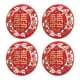 thumbnail image 3 of 4 pares de pegatinas de papel para ventanas, decoraciones tradicionales chinas para bodas, calcomanías de urraca para puertas con puntos adhesivos para bodas, fiestas, decoración del hogar, festival, 3 of 4