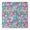 Breast Cancer-2, variant on Breast Cancer Square Fitted Tablecloth with Elastic Edge,Square Table Cover,Washable Elastic Table Cover for Home Kitchen Party Decor 34"x34"