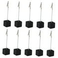 thumbnail image 4 of SOPOTUTU  10pcs Cubic Place Card Holders Black Table Number Display Business Conference, 4 of 8