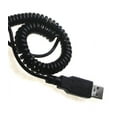 thumbnail image 2 of Coiled Power Hot Sync USB Cable suitable for the Panasonic LUMIX GX85 with both data and charge features - Uses Gomadic TipExchange Technology, 2 of 4