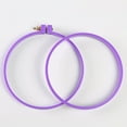 thumbnail image 4 of 6Pcs Embroidery Circle Frame for Sewing and DIY Projects in Red Yellow Blue Pink Purple, 4 of 9