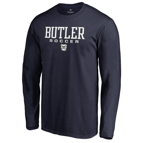 Men's Navy Butler Bulldogs Team Unity Soccer Long Sleeve T-Shirt