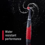 Rubbermaid Cordless Power Scrubber, Electric Handheld Cleaning Brush for Bathroom, Tile & Grout with 2 Heads