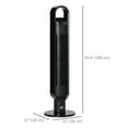 thumbnail image 3 of HOMCOM Freestanding Tower Fan Cooling for Bedroom with Oscillating Timer, 3 of 10