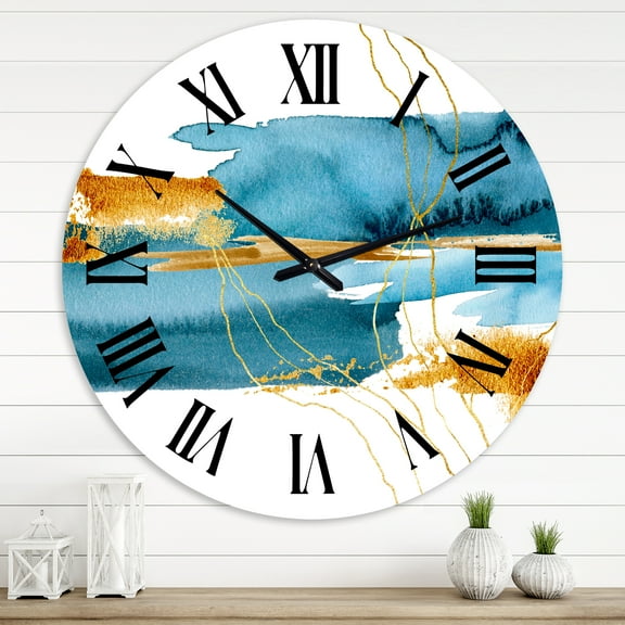 Designart 1 in Quartz Modern/Contemporary Wall Clock