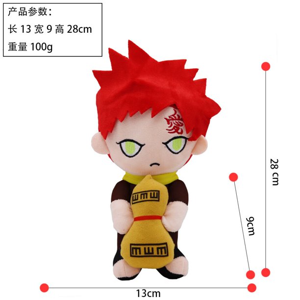 Figuras de Anime de Naruto, juguetes de peluche de Itachi Kakashi, muñecos suaves de algodón PP de 21-30cm, juguetes de dibujos animados para niños, regalos de cumpleaños y Navidad Fivean Figuras de anime