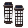 thumbnail image 1 of Shengyu 2PCS Outdoor Wall Lamp Solar LED Light Garden Waterproof Wall Light for Patios Parks warm light, 1 of 6