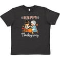 thumbnail image 3 of Inktastic Happy Thanksgiving Christian Pilgrims Holiday Youth T-Shirt, 3 of 5