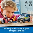thumbnail image 4 of LEGO City Police Prisoner Transport Van Building Toy for Boys & Girls - Pretend Play Toys for Kids, Ages 6+ - W/Police Officer & 2 Crook Minifigures - Gift Idea for Birthdays - 60479, 4 of 8