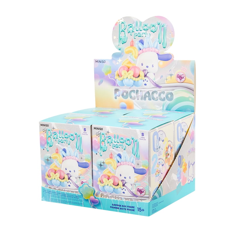 Miniso Sanrio Pochacco Balloon Fiesta Series Blind Box Toy Anime