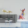 thumbnail image 2 of Estatuas de pájaros, figuras de animales de madera, estatua de perro, figura decorativa elaborada en madera y resina, adecuada para oficina, sala de e, 2 of 8