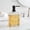 Clear, variant on Evideco French Home Goods Glass Gray Novelty Modern Country 18 oz Commercial Soap & Lotion Dispenser