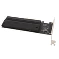 thumbnail image 1 of Expansion NVMe PCIe Adapter Card 2 Port M.2 NVMe to PCIe 4.0 X8 Card with Aluminum Heat Sink M.2 to PCI Express SSD Expansion Card Support for 2280 2260 2242 2230, 1 of 7