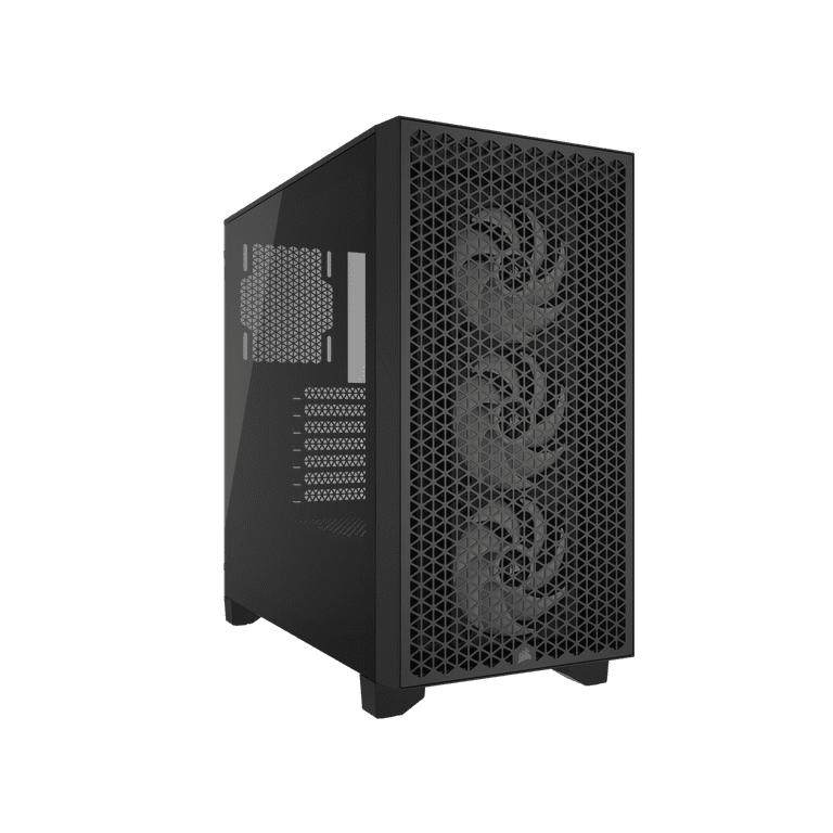 Corsair 3000D RGB Airflow Mid-Tower PC Case – 3X AR120 RGB Fans –  Three-Slot GPU Support – Fits up to 8X 120mm Fans – High-Airflow Design –  White