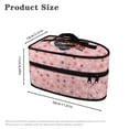 thumbnail image 6 of HELLHERO Dachshund Snowflake Pattern Dustproof Travel Home Iron Organizer (11.8x6.69x5.5 In) with Handle Easy Storage Cleaning, Bag Only, 6 of 6