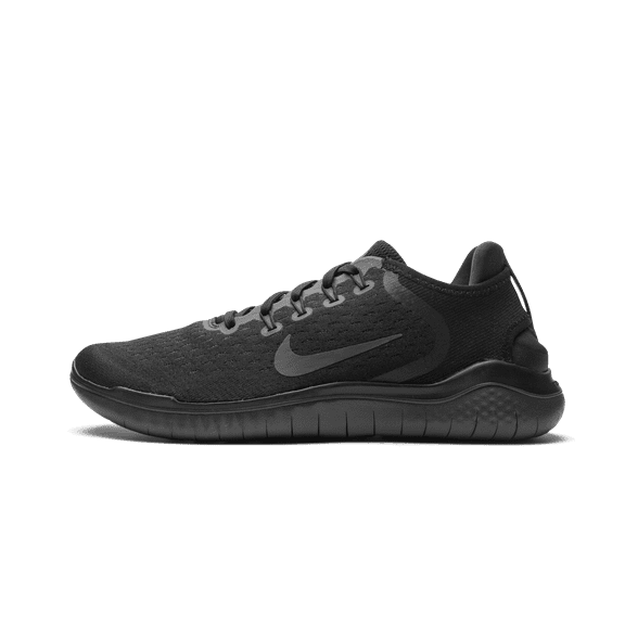 NIKE MENS Free RN 2018 "Triple Black" 942836 002 from Stadium Goods