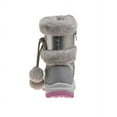 thumbnail image 3 of Rugged Bear Little Kids Girls Snow Boots with Zip-up and Pon Pon Ornamented Closure, 3 of 7