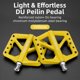 thumbnail image 1 of Rodamientos ultraligeros ROCKBROS, pedales de bicicleta, pedales de nailon para ciclismo de carretera, pedales bmx Mtb, plataforma plana, accesorios de piezas de bicicleta Tan Jianjun unisex, 1 of 2