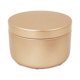 thumbnail image 1 of Cateissary Tarro para velas, repuesto reutilizable, Color sólido, antioxidante, 50ml, sellado a prueba de fugas, lata de té de oficina suave y Oro esmerilado oscuro, 1 of 6