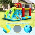 thumbnail image 5 of Infans Inflatable Kids Water Slide Jumper Bounce House Splash Water Pool W/ 735W Blower, 5 of 7