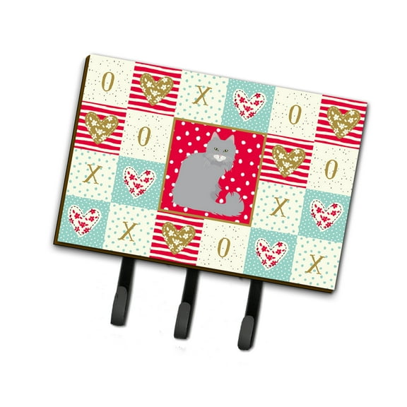 Norwegian Forest Cat Love Leash or Key Holder