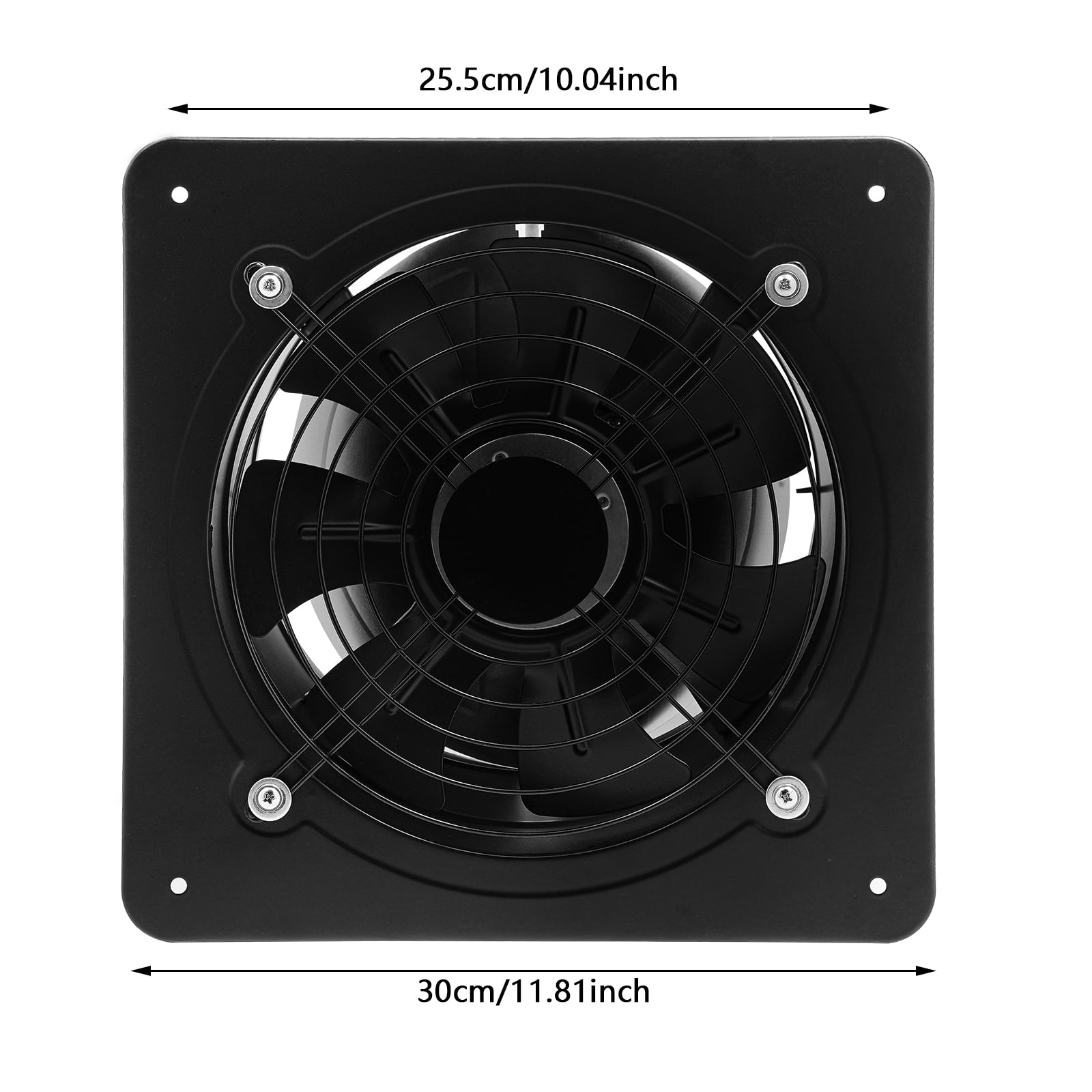 10 Inch Exhaust Fan Portable Ventilation Fan Kitchen Exhaust Fan Wall Mounted