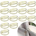 thumbnail image 2 of Napkin Rings Spiral Napkin Rings Holders Home Dining Table Setting,Napkin Rings Serviette Napkin Ho, 2 of 5
