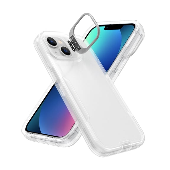 For iPhone Air Case Heavy Duty Rugged Shockproof Protection Dual Layer Hybrid Cell Phone Cover, Matte Anti-Scratch Military Grade Drop Tested Case For iPhone Air,Clear