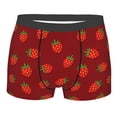 thumbnail image 5 of Uemuo Strawberry Pattern Men's Boxer Briefs,Trunk Anti-Chafing,Comfortable, Durable, and Stylish Underwear-, 5 of 9