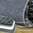 thumbnail image 7 of Conbriboy 6x9 Area Rugs For Living Room Zebra Print Rug, Fluffy Shaggy Fuzzy Plush Furry Large Floor Carpet,Non-Slip Carpet Anti-Slip Washable Modern Soft Rug For Bedroom Girls Boys Room Indoor, 7 of 7